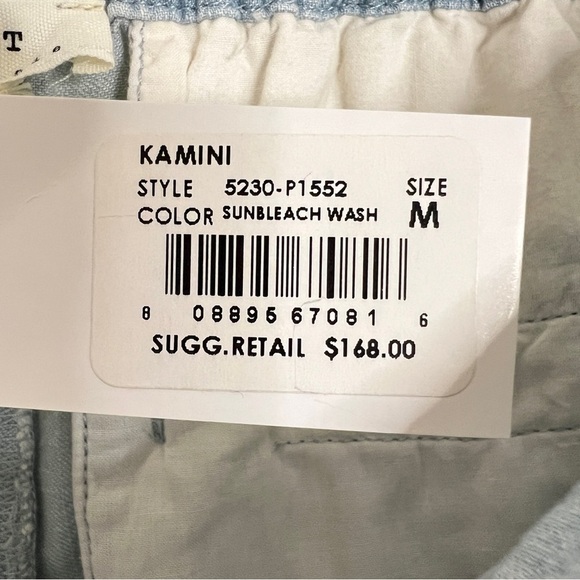 Soft Joie Kamini Pull-On Chambray Joggers in Sunbleach Wash - Picture 11 of 13